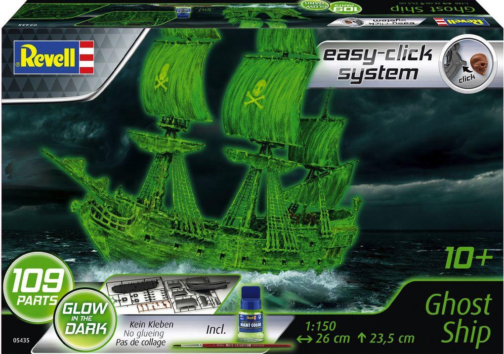 Revell - Ghost Ship easy-click-system incl Nachtleuchtfarbe