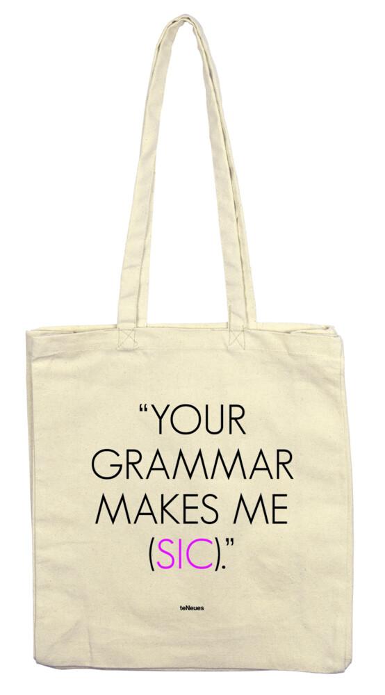 Your Grammar ..., Stofftasche