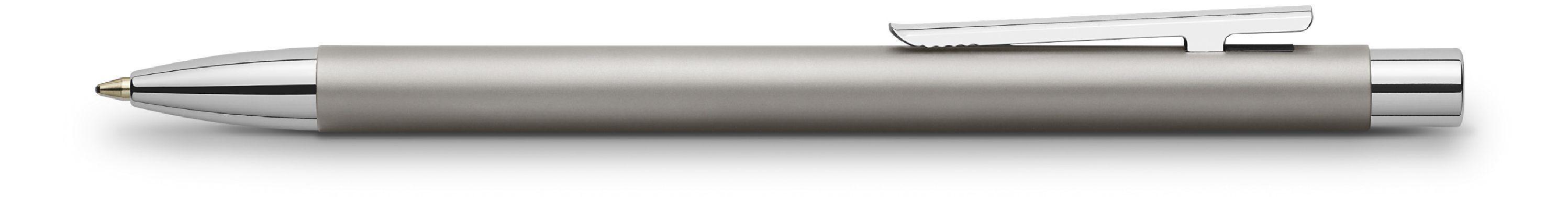 Faber-Castell Kugelschreiber Neo Slim Edelstahl matt