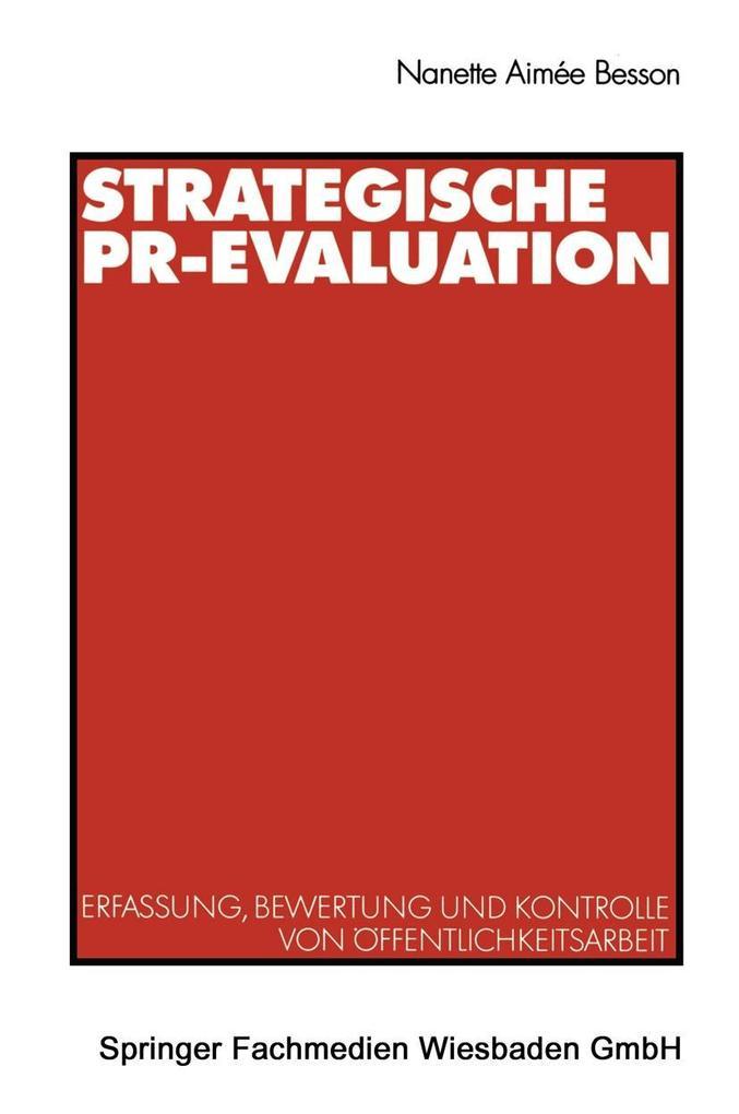 Strategische PR-Evaluation