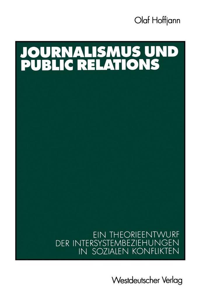 Journalismus und Public Relations