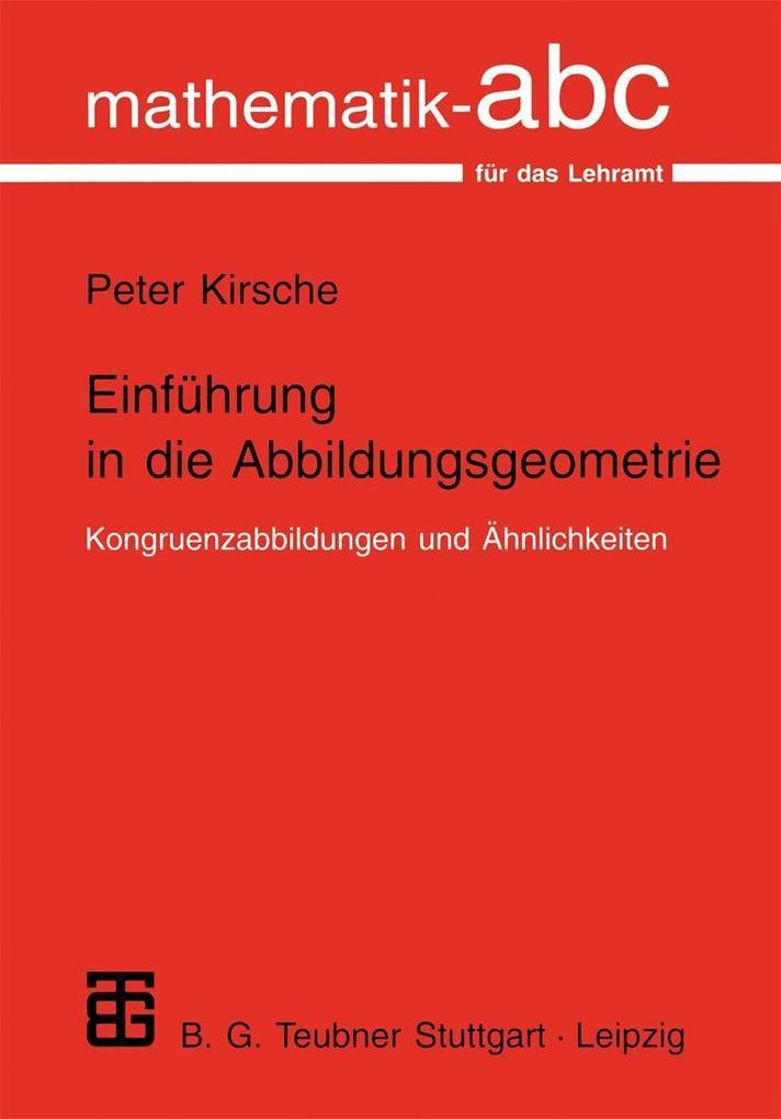 Einführung in die Abbildungsgeometrie