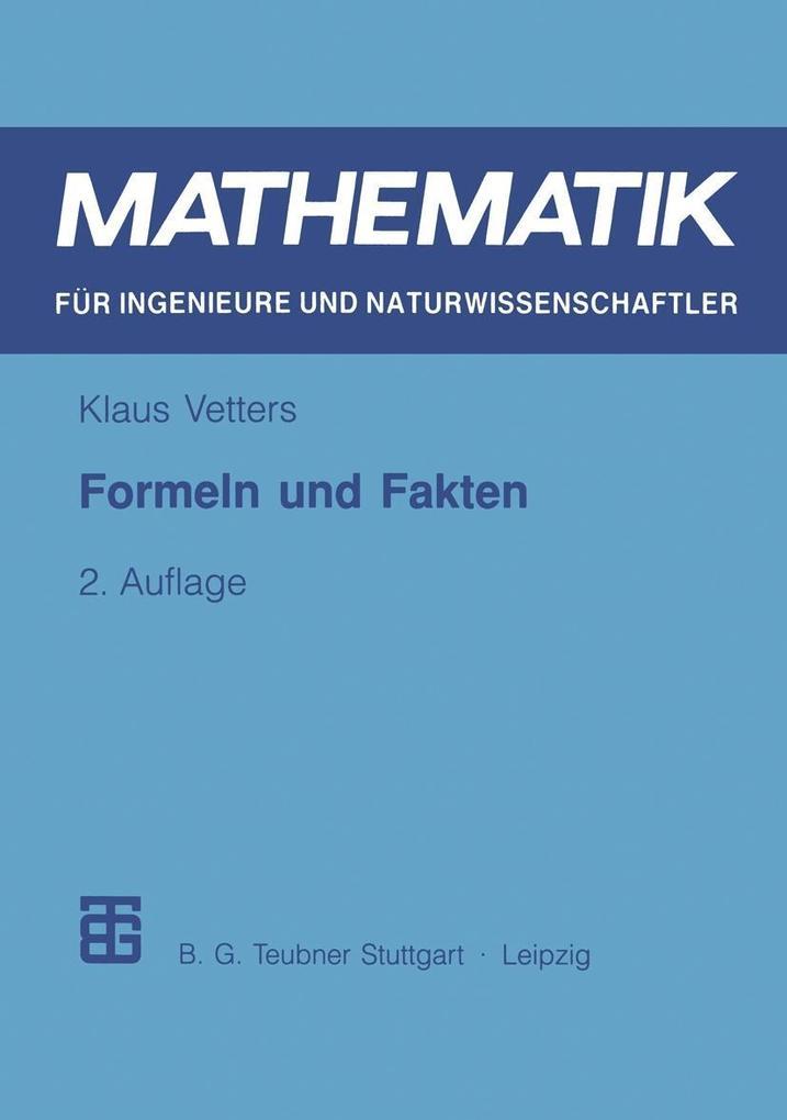 Formeln und Fakten