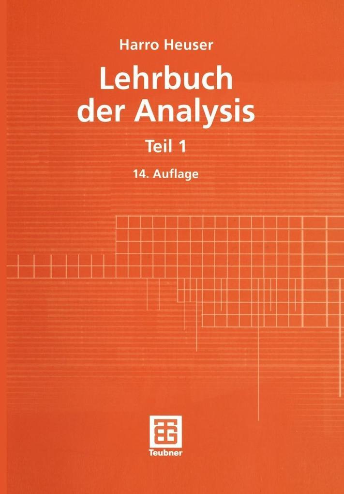 Lehrbuch Analysis