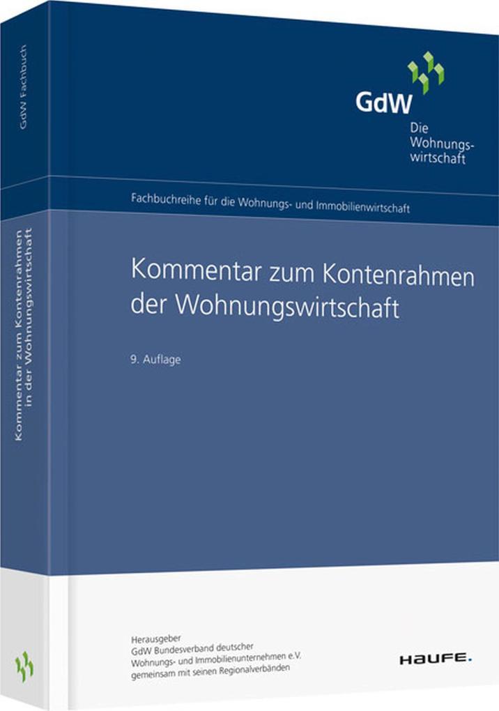 Kommentar zum Kontenrahmen der Wohnungswirtschaft