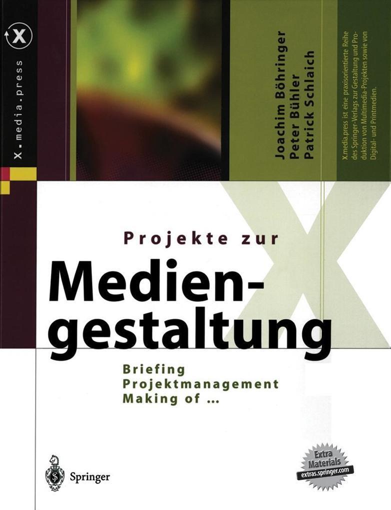 Projekte zur Mediengestaltung