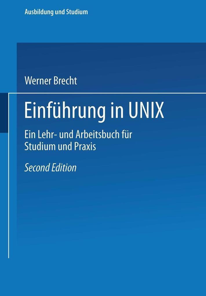 Einführung in UNIX