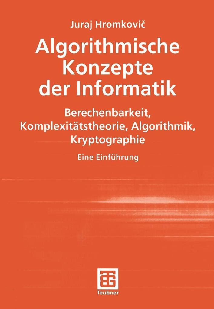 Algorithmische Konzepte der Informatik