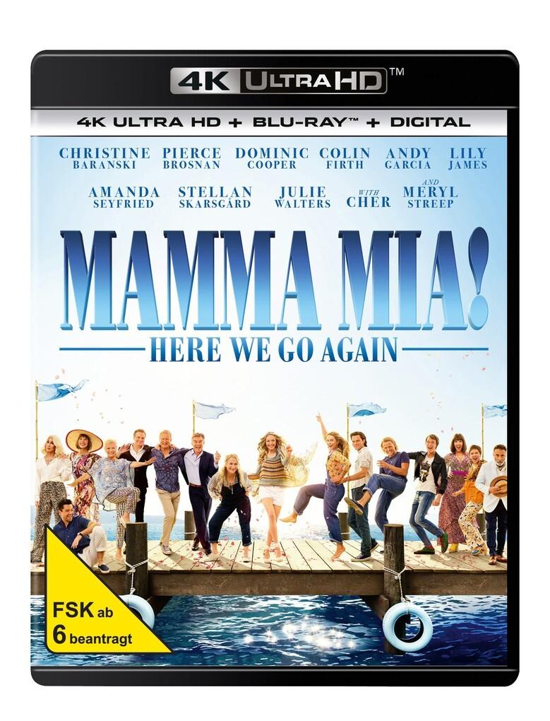 Mamma Mia! 2 - Here we go again 4K, 1 UHD-Blu-ray + 1 Blu-ray