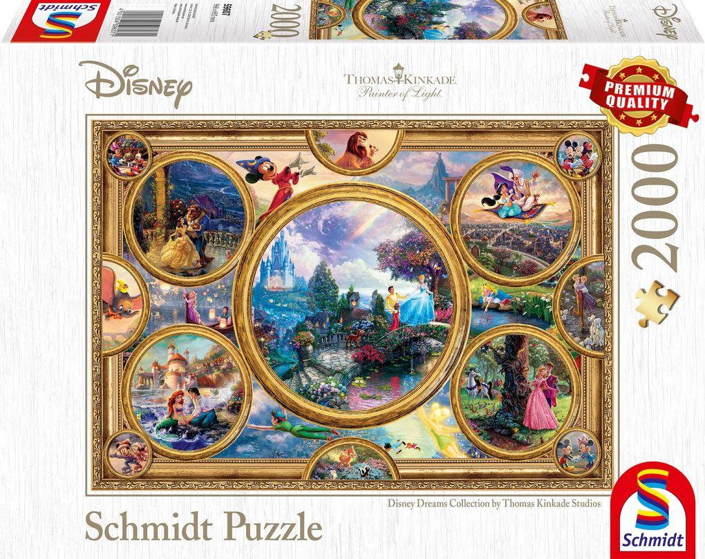 Schmidt Spiele - Disney, Dreams Collage, 2000 Teile