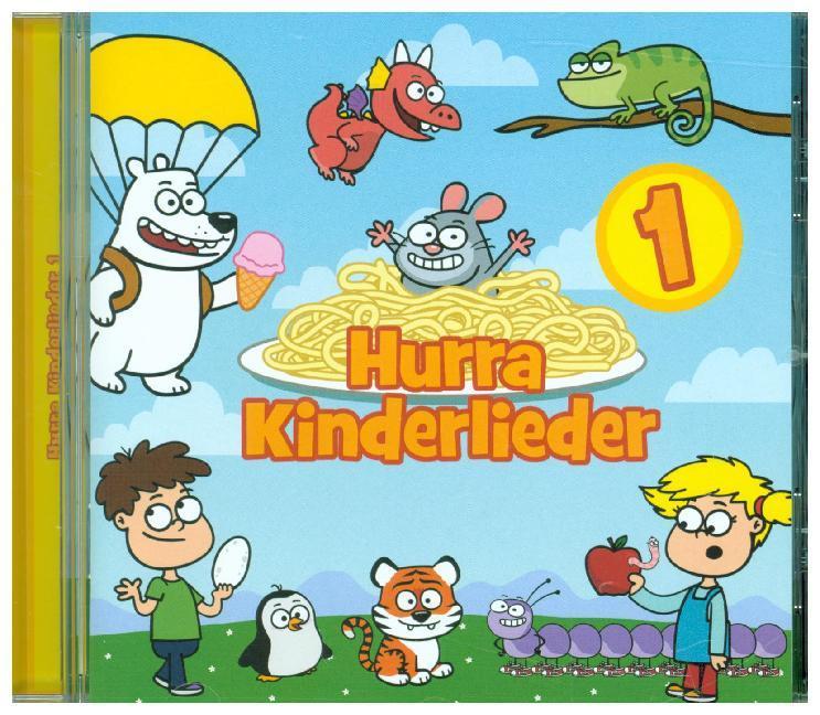 Hurra Kinderlieder. Tl.1, 1 Audio-CD