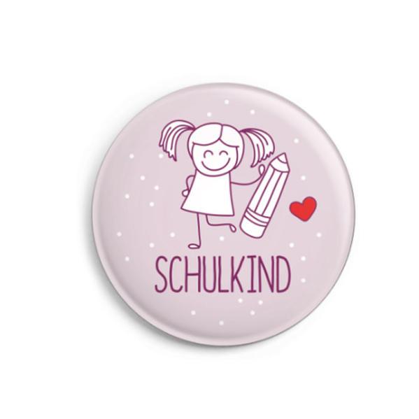 Button Schulkind (Mädchen)