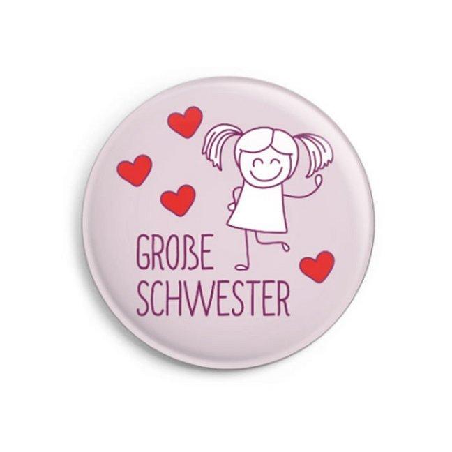 Button Große Schwester