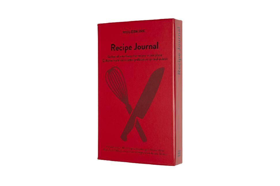 Moleskine Passion Journal Large/A5, Rezept, Hard Cover, Rot