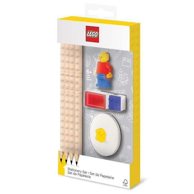 Lego Stationery Set with Minifigure