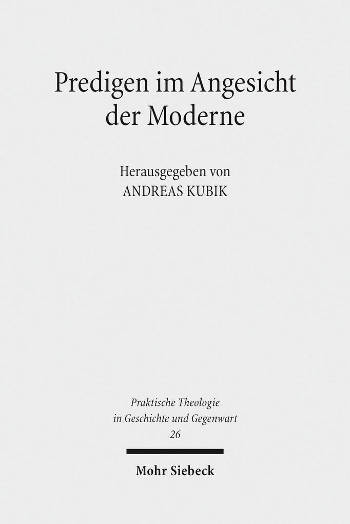 Predigen im Angesicht der Moderne