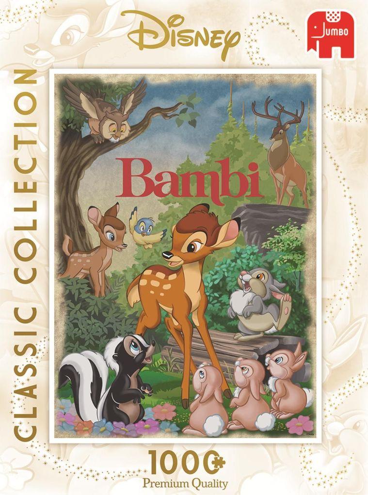 Jumbo Spiele - Disney Classic Collection Bambi , 1000 Teile