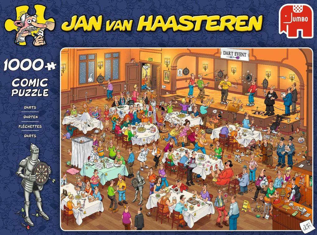 Jan van Haasteren - Darts - 1000 Teile Puzzle