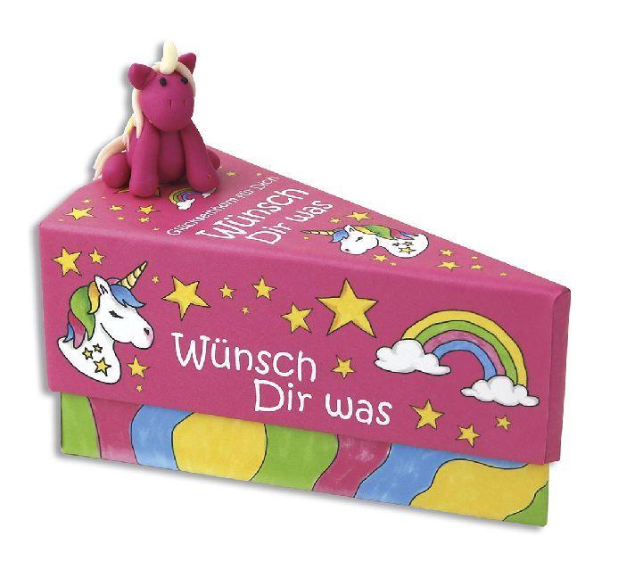 Tortenstück Wünsch Dir was - Einhorn