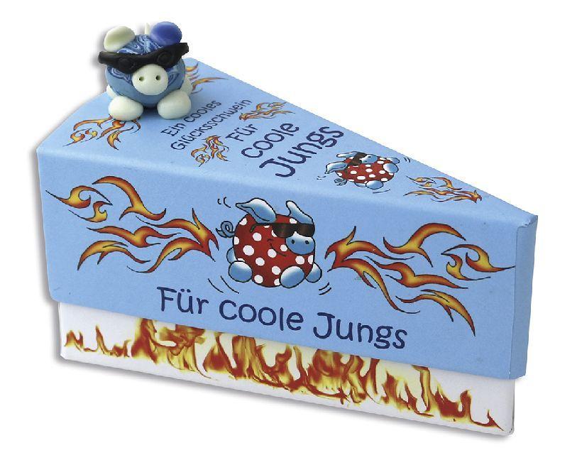 Tortenstück "Für coole Jungs"