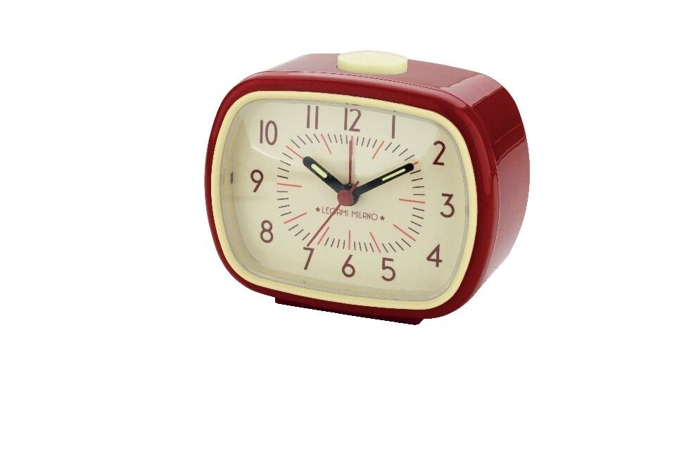 Legami Retro Alarm Clock - Red