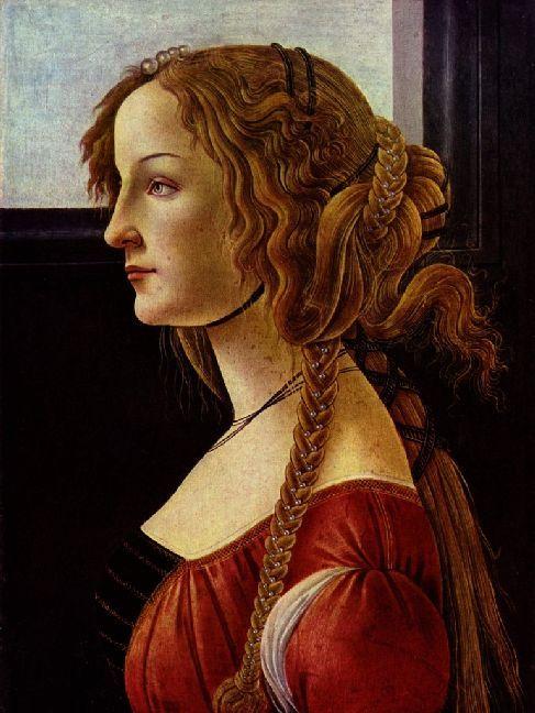 Lais Puzzle - Sandro Botticelli - Porträt der Simonetta Vespucci - 1000 Teile