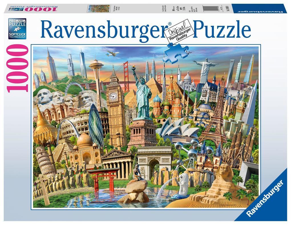 Ravensburger - Sehenswürdigkeiten weltweit, 1000 Teile