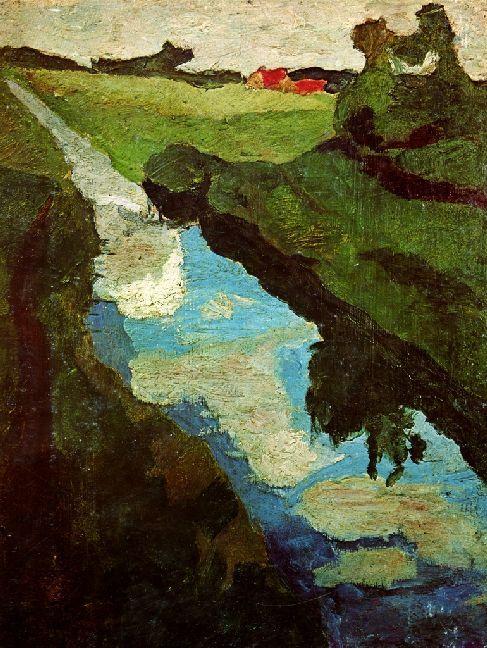 Paula Modersohn-Becker - Moorgraben - 500 Teile (Puzzle)