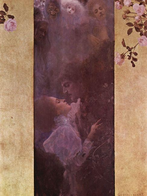 Gustav Klimt - Die Liebe - 1.000 Teile (Puzzle)