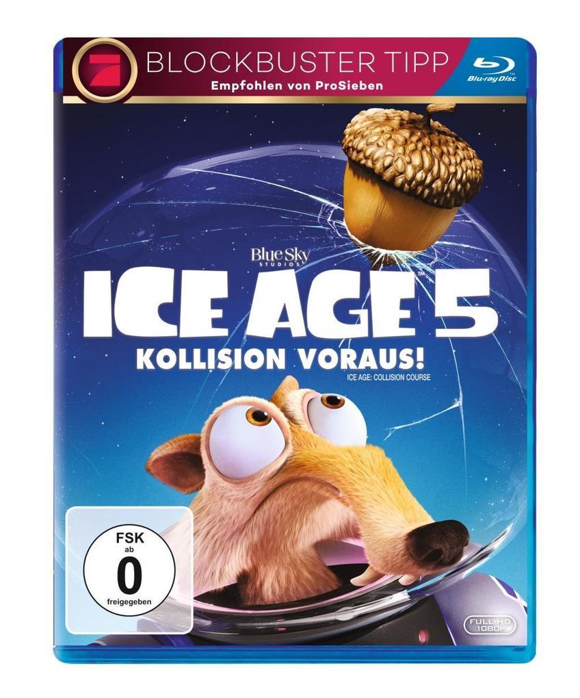 Ice Age 5 - Kollision voraus, 1 Blu-ray, 1 Blu Ray Disc