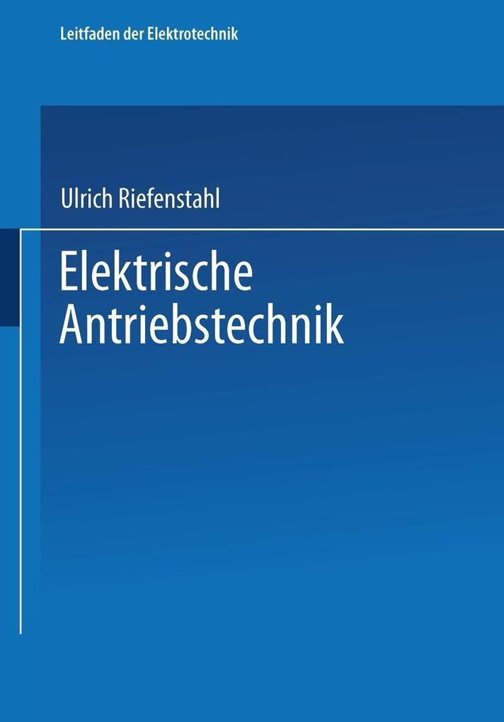 Elektrische Antriebstechnik