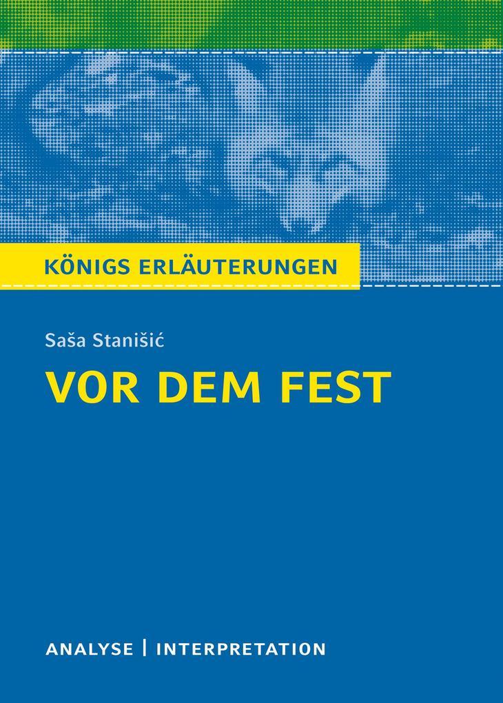 Vor dem Fest. Königs Erläuterungen.