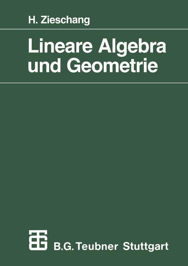 Lineare Algebra und Geometrie