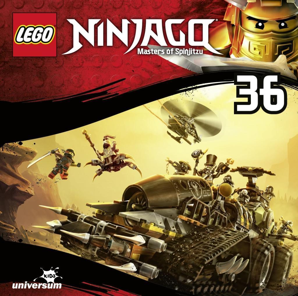 LEGO Ninjago. Tl.36, 1 Audio-CD