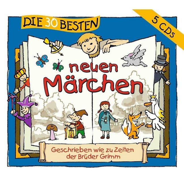 Die 30 besten neuen Märchen, 5 Audio-CDs, 5 Audio-CD