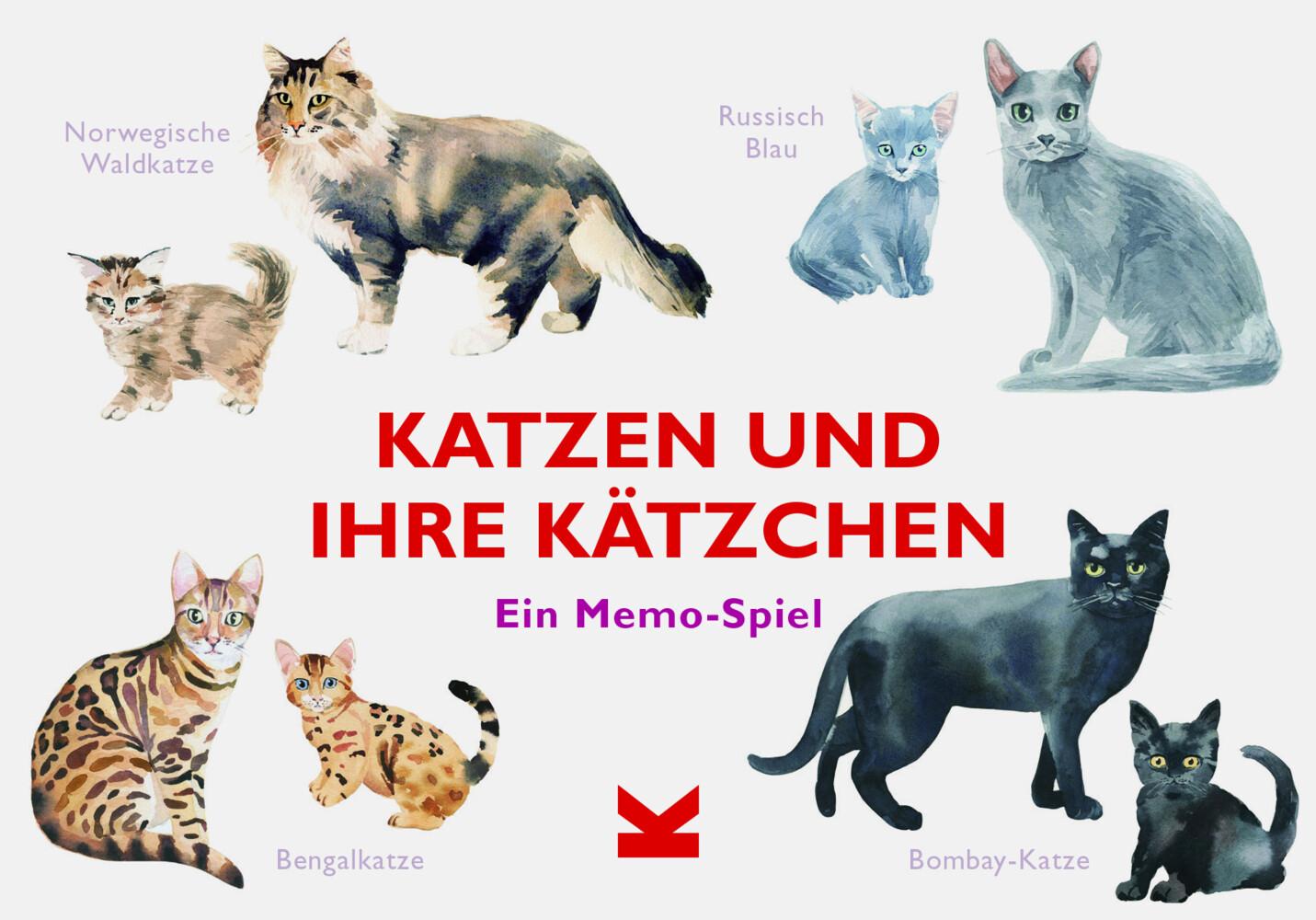 Katzen und ihre Kätzchen