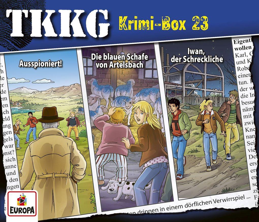 TKKG - Krimi-Box 23 (Folgen 187, 188, 189)