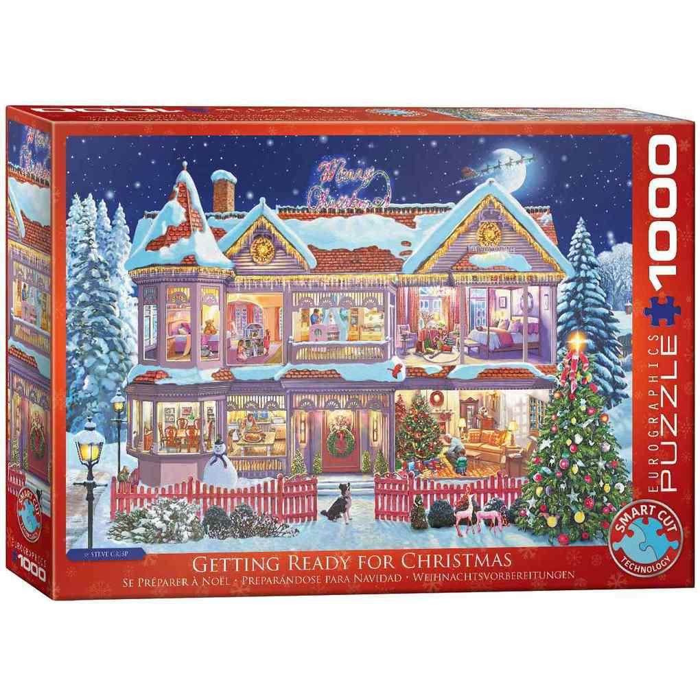 Eurographics 6000-0973 - Weihnachtsvorbereitungen , Puzzle, 1.000 Teile