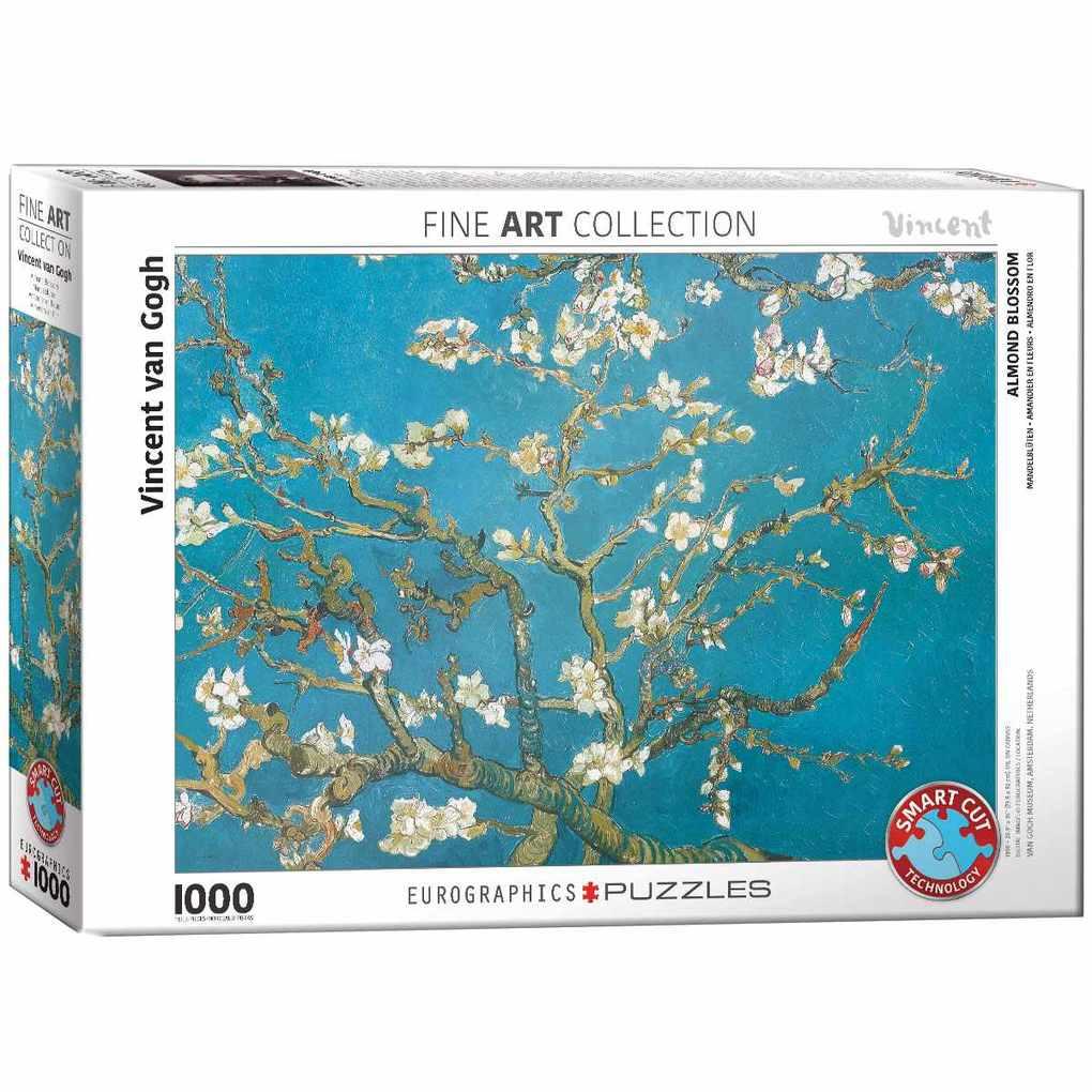 Eurographics 6000-0153 - Blühende Mandelbaumzweige von Vincent van Gogh , Puzzle, 1.000 Teile