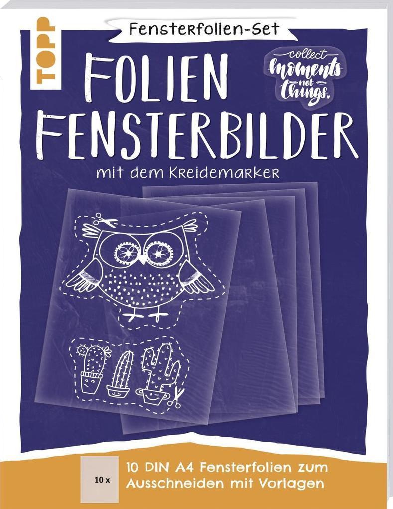 Fensterfolien-Set - Folien-Fensterbilder mit dem Kreidemarker - DIN A4