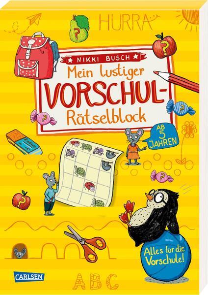 Mein lustiger Vorschul-Rätselblock