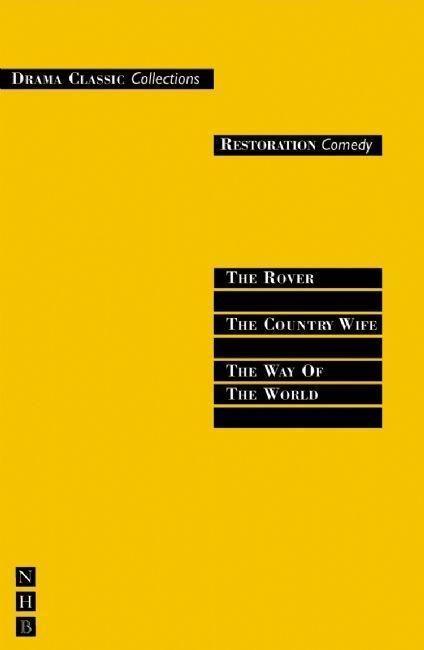 Restoration Comedy: Three Plays