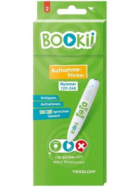 120 BOOKii® Aufnahme-Sticker neutral Paket 2, Nr. 127-246