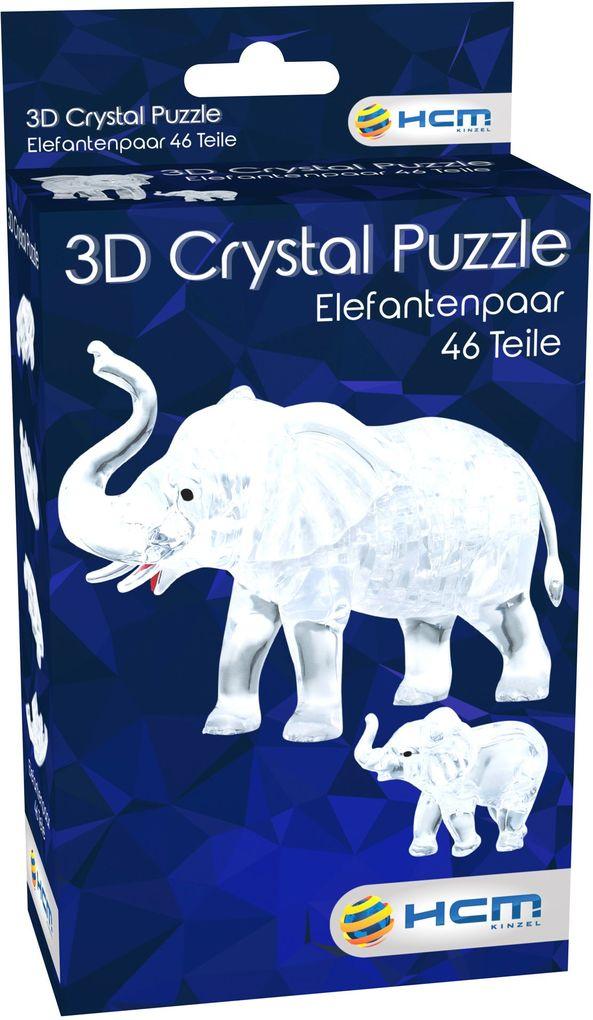 Jeruel Industrial - Crystal Puzzle - Elefantenpaar