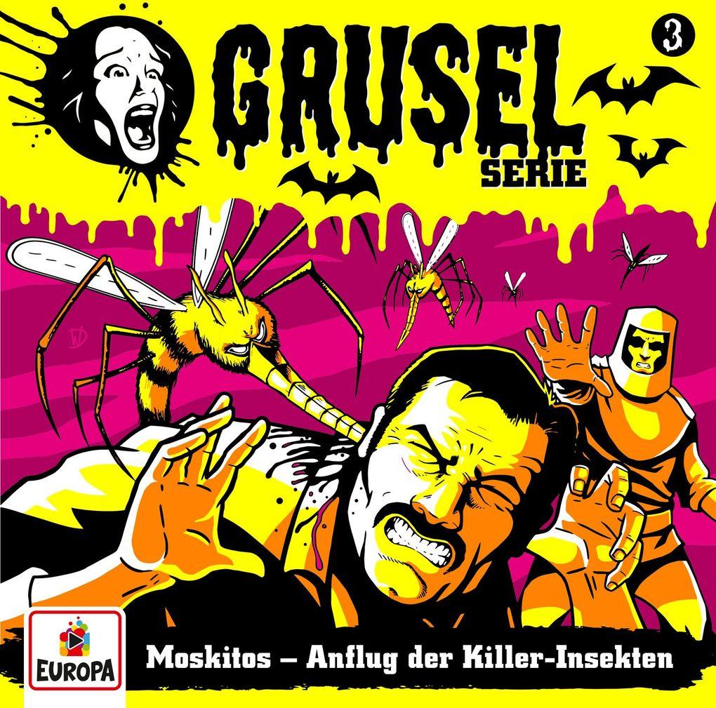 Gruselserie - Moskitos - Anflug der Killer-Insekten, 1 Audio-CD