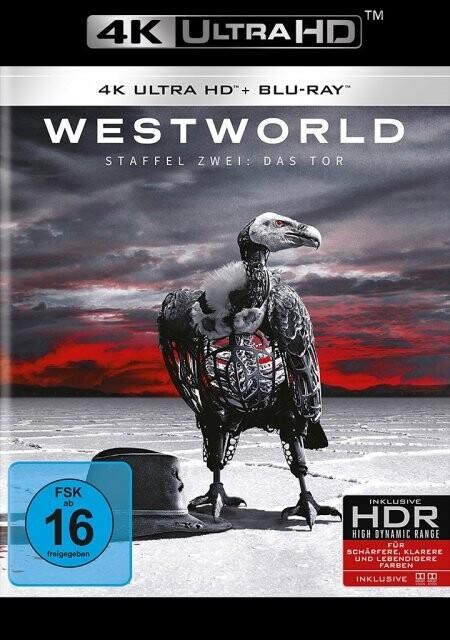 Westworld. Staffel.2, 3 UHD-Blu-rays + 3 Blu-rays