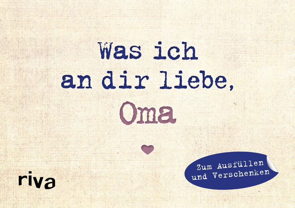 Was ich an dir liebe, Oma - Miniversion