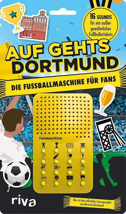 Auf gehts Dortmund - die Fußballmaschine für Dortmund-Fans