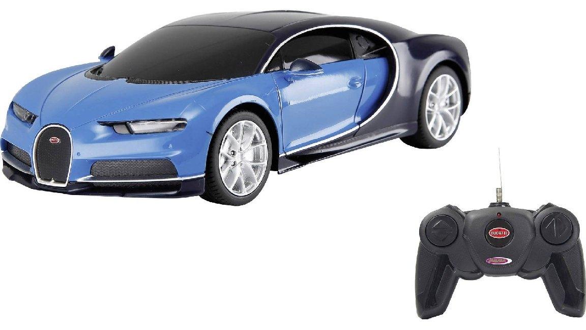 Jamara - Bugatti Chiron 1:24 blau 40MHz