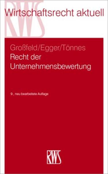 Recht der Unternehmensbewertung